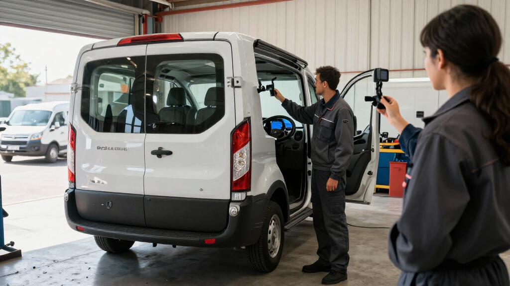 Ford Transit backup cameras