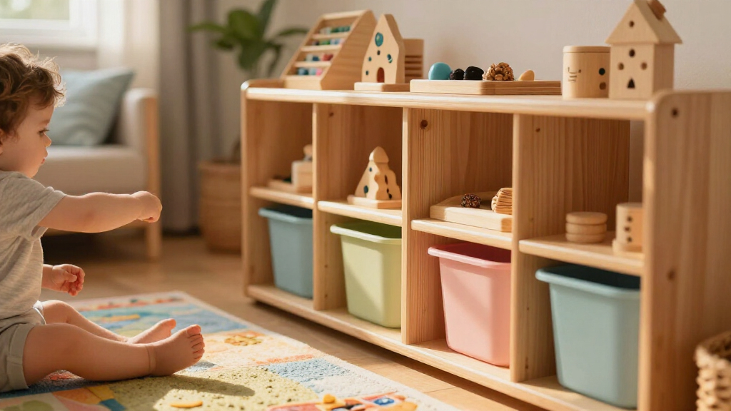 best Montessori nursery bookshelves