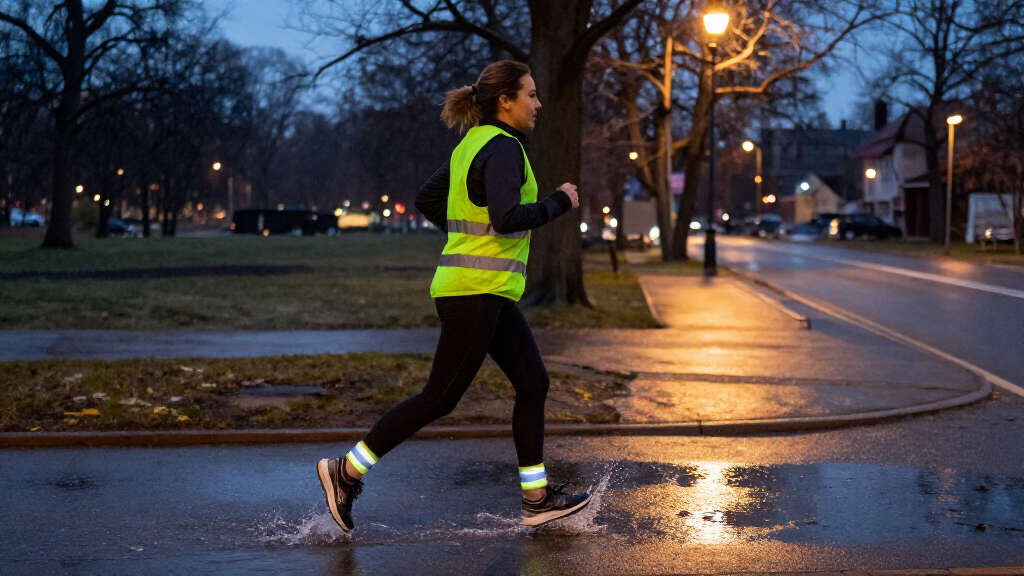 running reflective gear