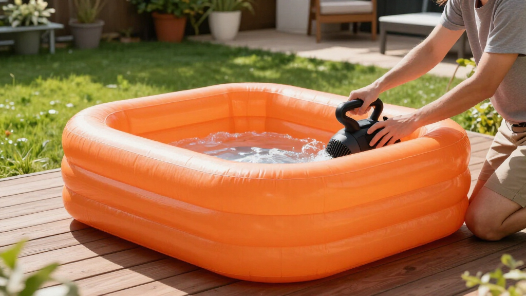 best inflatable hot tub spa for backyard