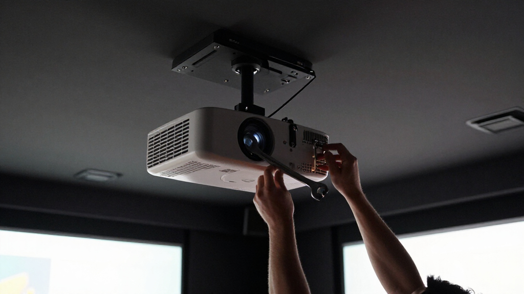 projector ceiling mount for heavy projectors