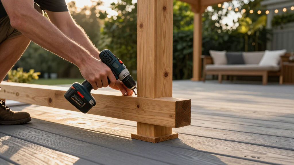 best pergola for deck installation