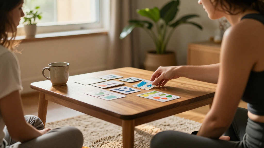 adult therapy card games
