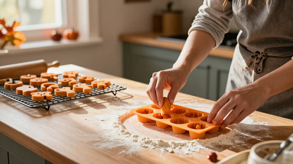 Halloween silicone baking molds