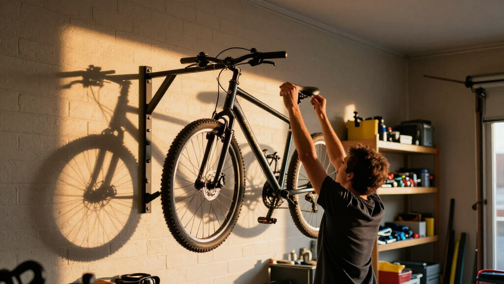 wallmounted bike racks vertical