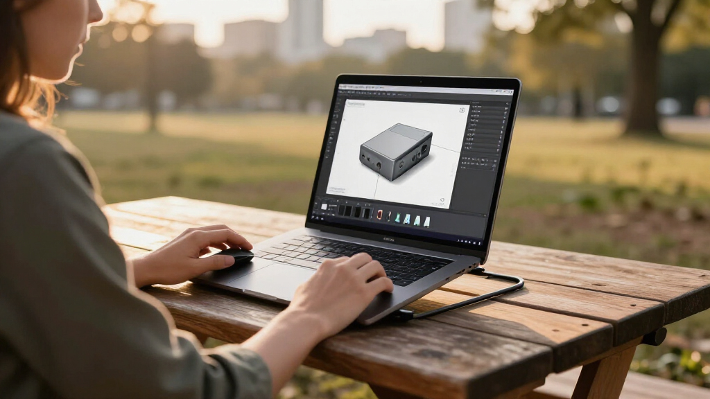 mobile workstation for 3d modeling