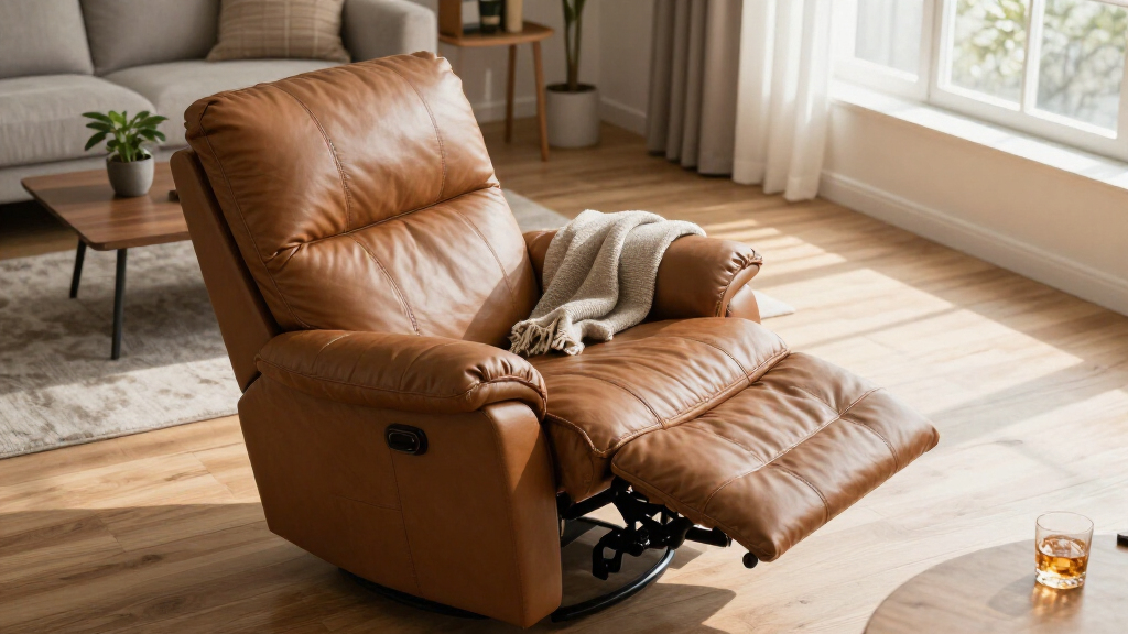 best luxury recliner chair with power headrest and lumbar support