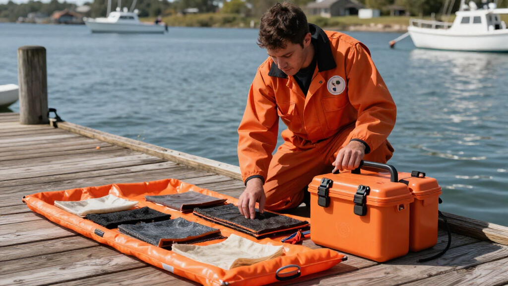 oil spill response kit for facilities