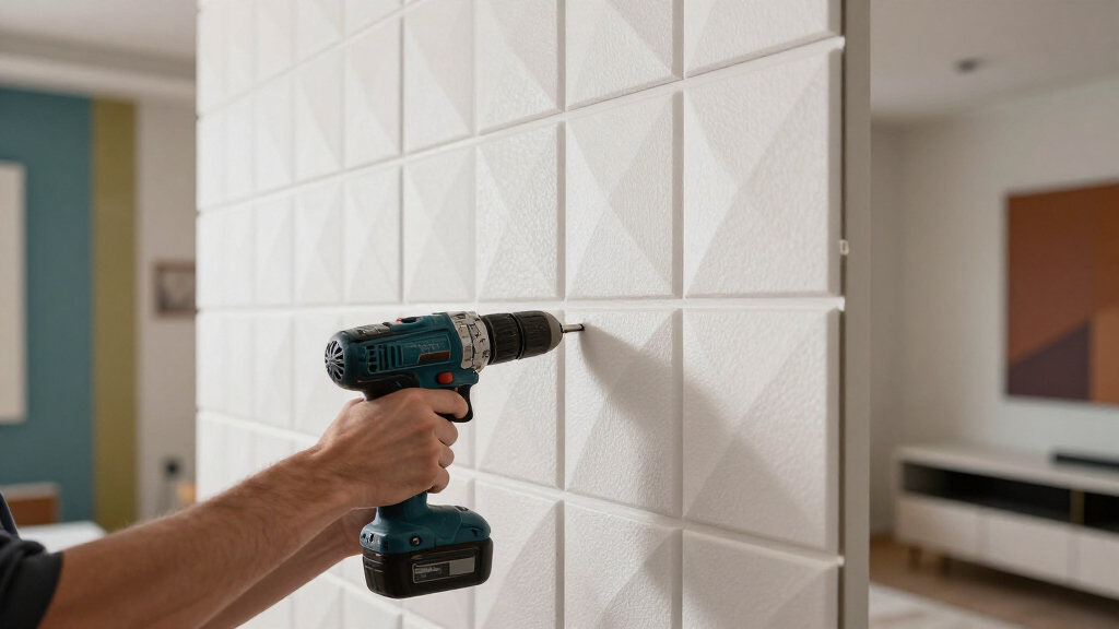 modern 3d wall paneling kit for accent walls
