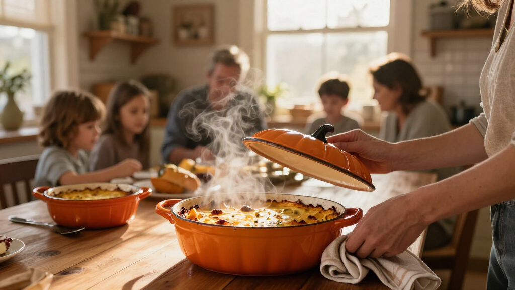 best pumpkin cast iron casseroles