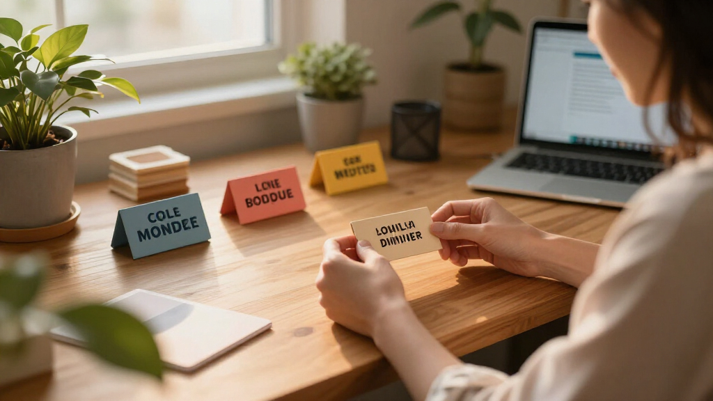 motivational quote desk accessories