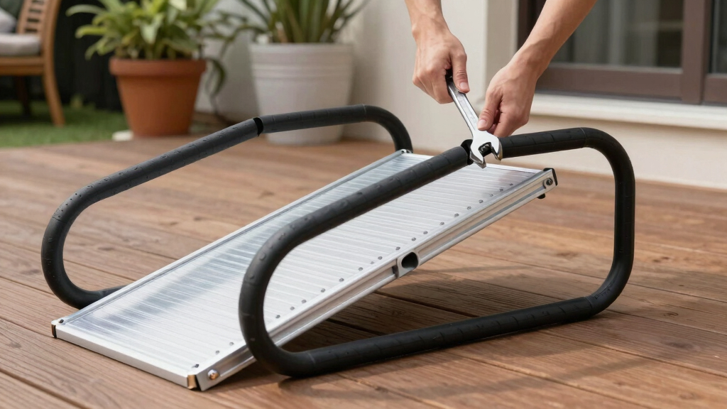 best portable ramps with handrails