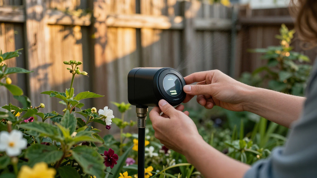 smart outdoor sprinkler timer