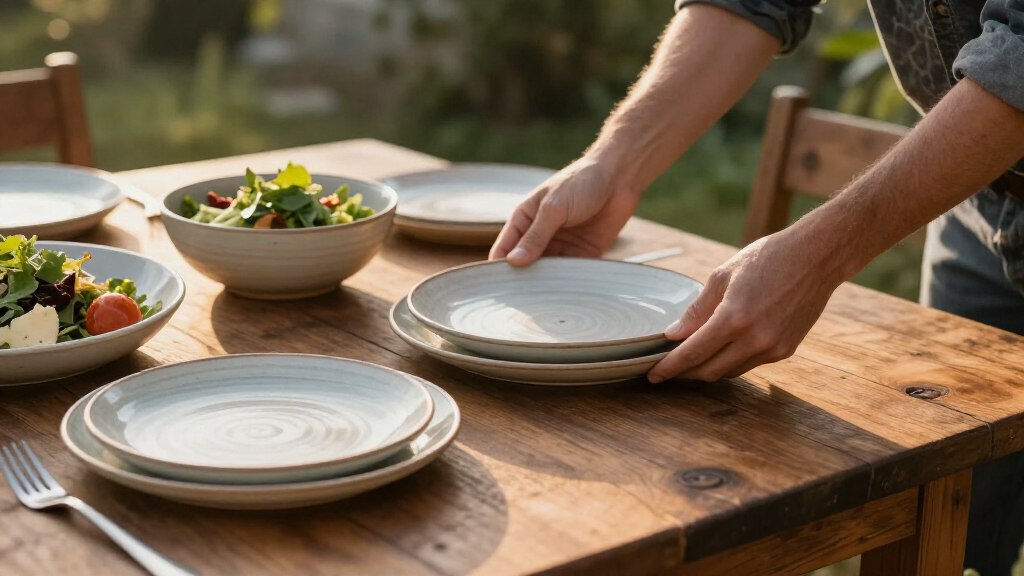best handmade pottery dinnerware
