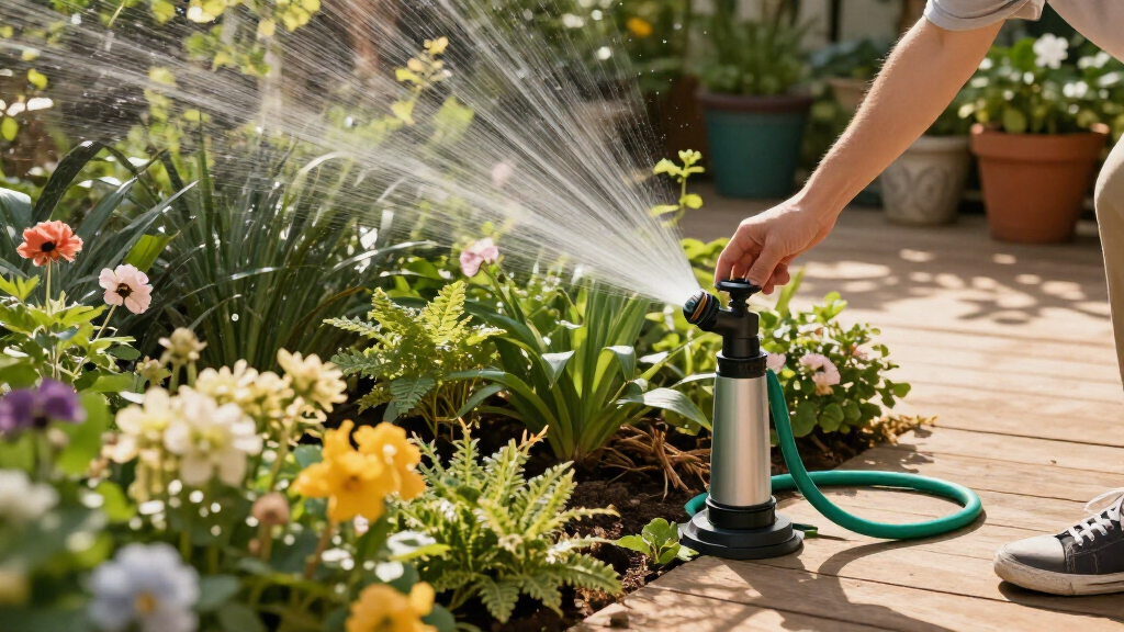 automatic watering systems for gardens