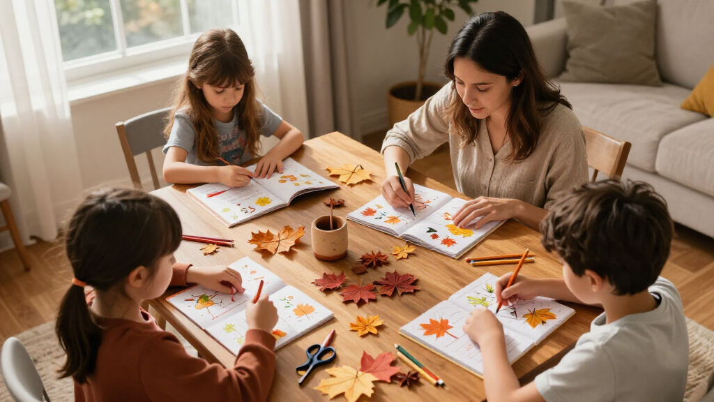family fall activity books