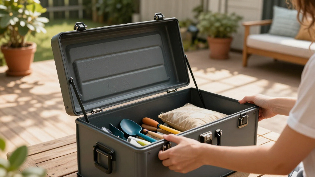 rated weatherproof lockable deck boxes