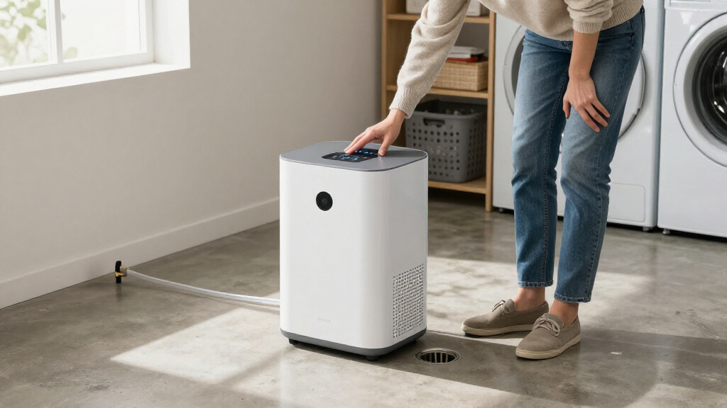 best smart dehumidifier for basement with drain hose