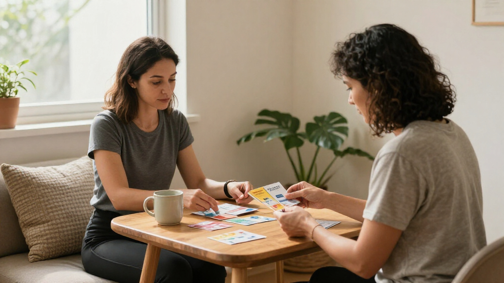 adult therapy card games