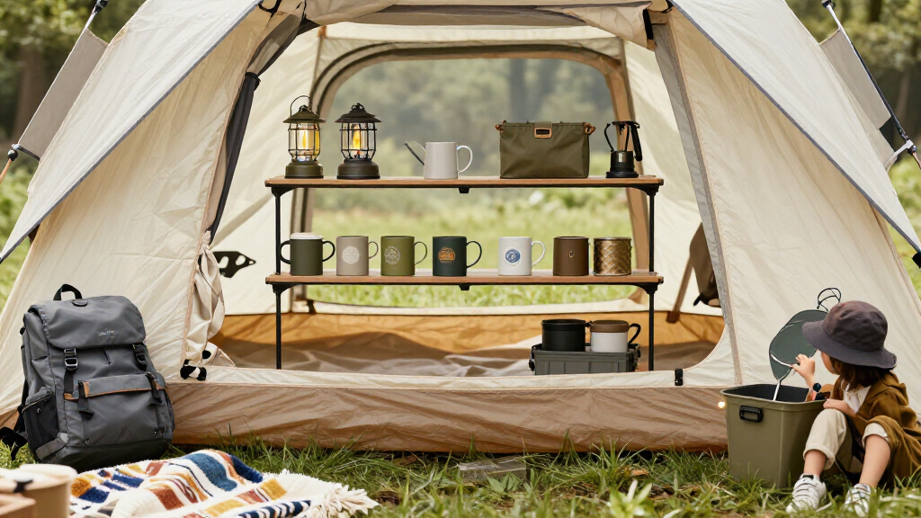 best hanging shelves for family tents