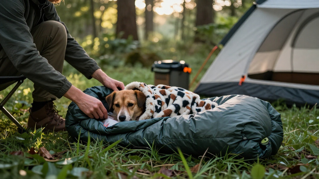 waterproof sleeping bag for dog camping