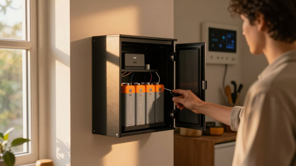 best rack battery cabinet for residential energy storage