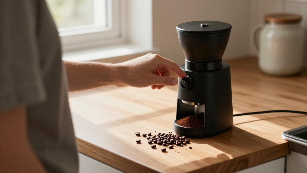 best coffee grinder with timed dosing