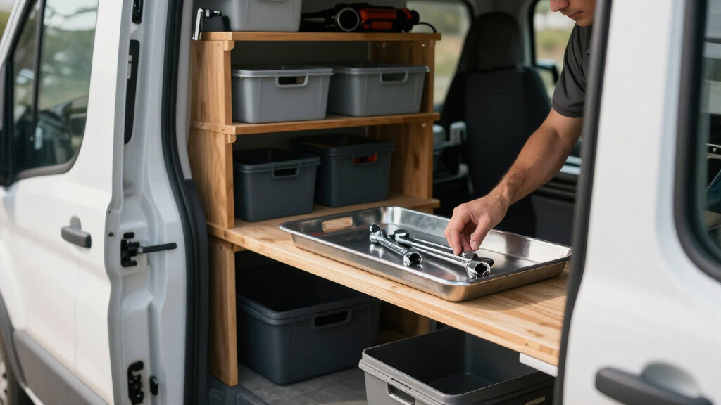 ford transit van shelving systems