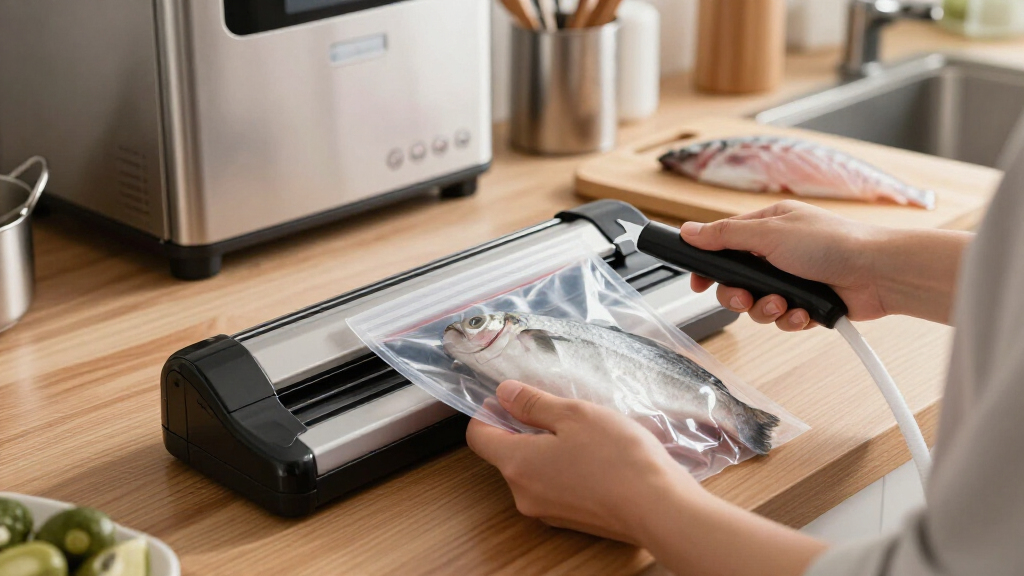 vacuum sealer for freezing fish