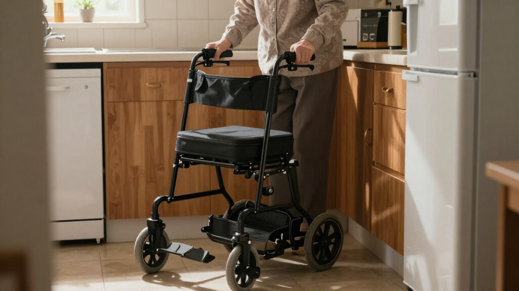 best three wheel rollators for tight spaces