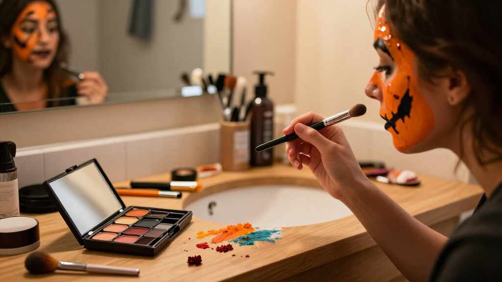 Halloween costume makeup kits