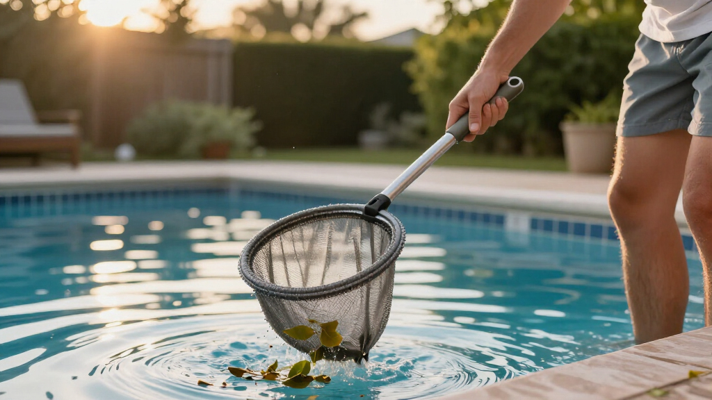 best pool skimmer for fine debris