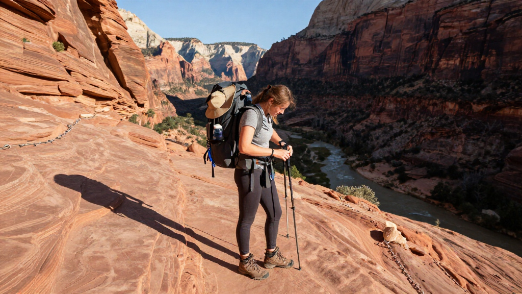 best hiking gear for Angels Landing