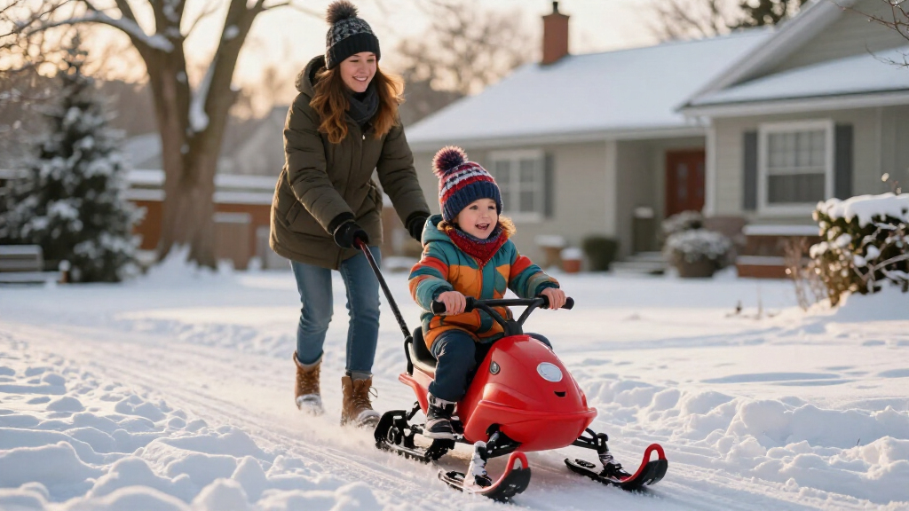 ride on snowmobile toy for kids