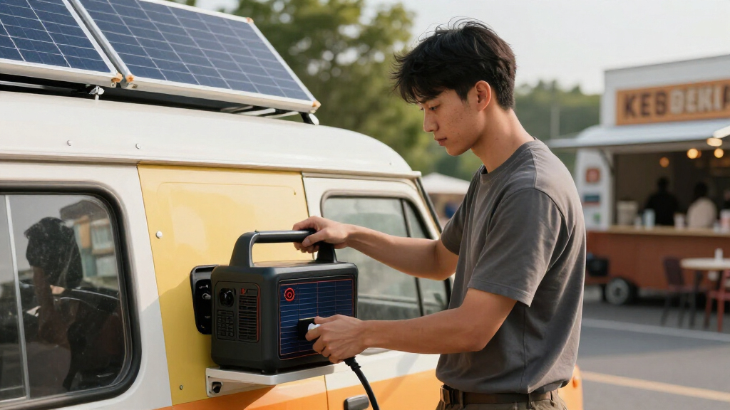 top rated solar generator for food truck