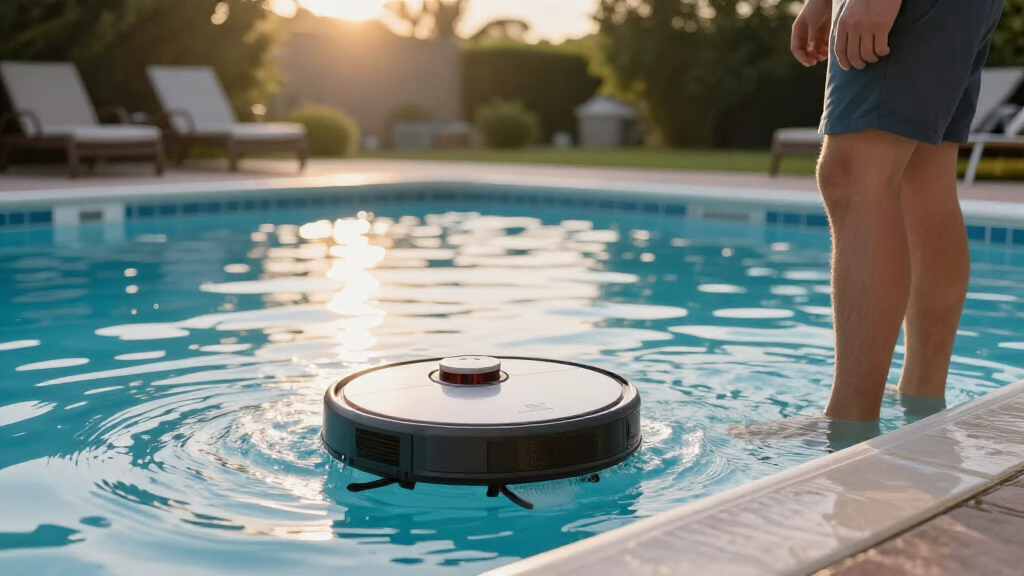 above ground pool robot vacuum