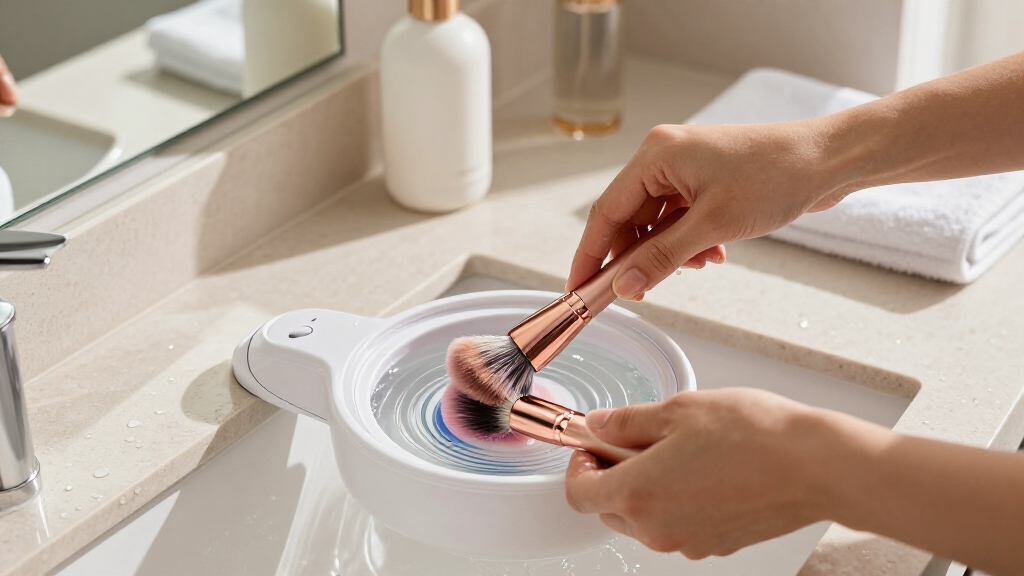 electric makeup brush cleaners