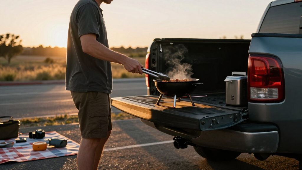 portable tailgate grills