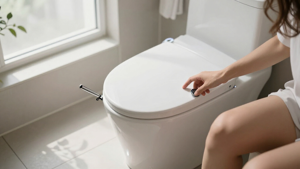 smart toilet bidet combo