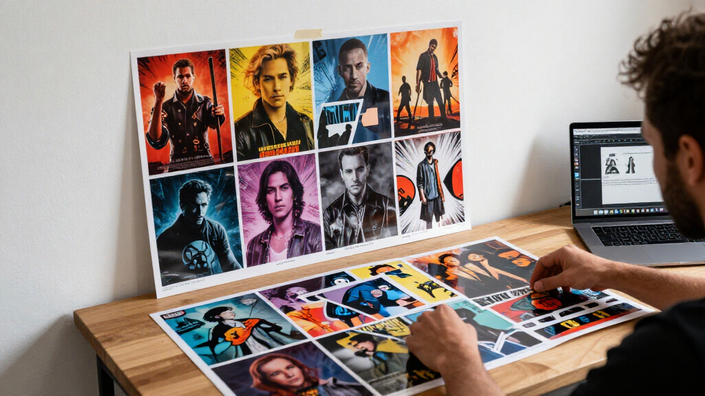 pop culture themed wall posters