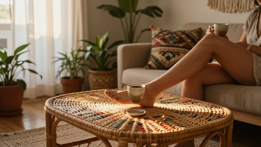 boho coffee tables