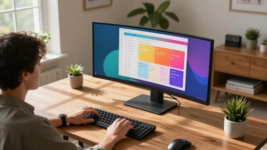 ultrawide monitors for curved productivity setups
