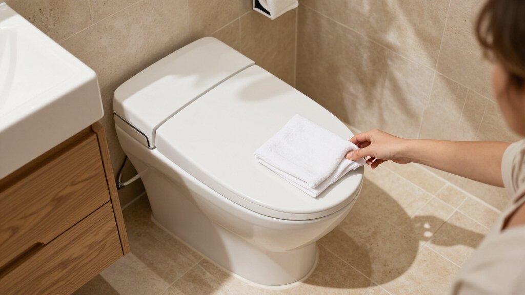 smart toilets with bidet and dryer