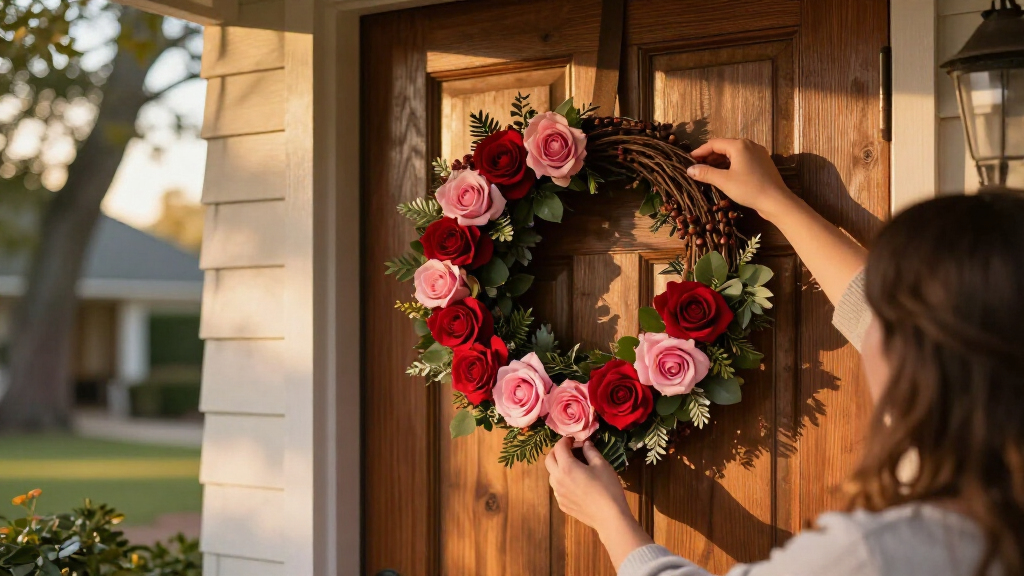 valentine door wreaths ideas