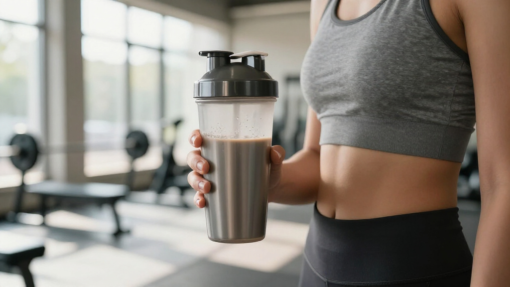 shaker bottle stainless steel premium