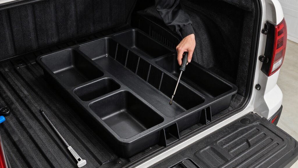 truck bed storage organizers