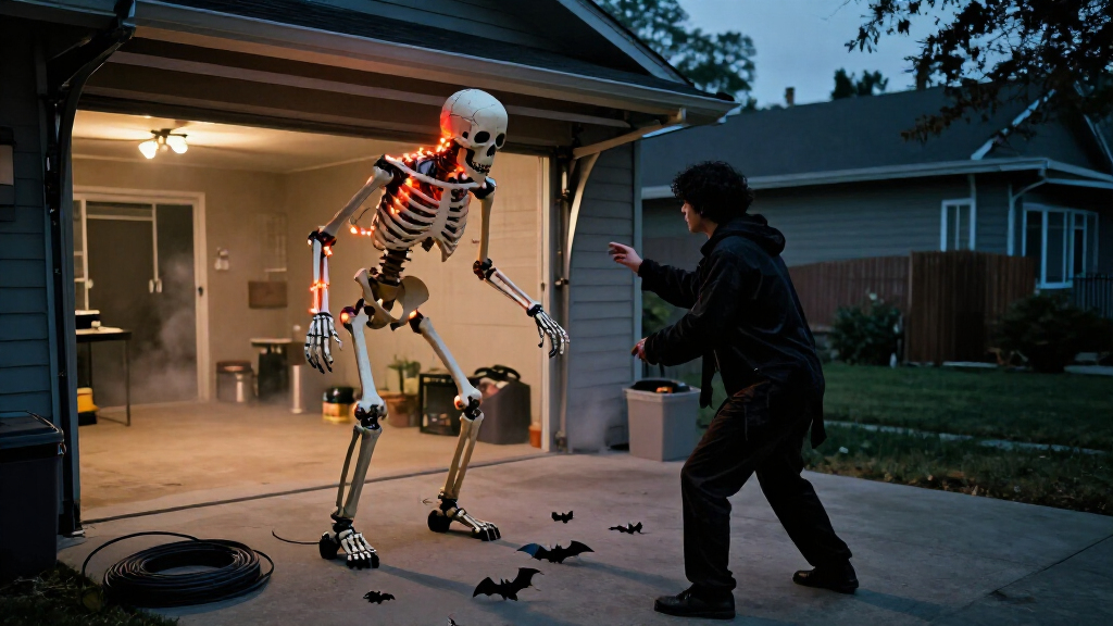 Halloween animatronic props