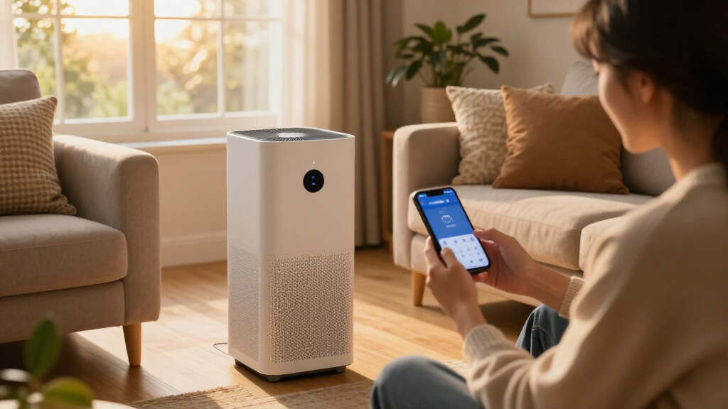 best smart air purifier with sensor and app