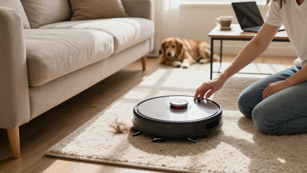 robot vacuum for pet hair