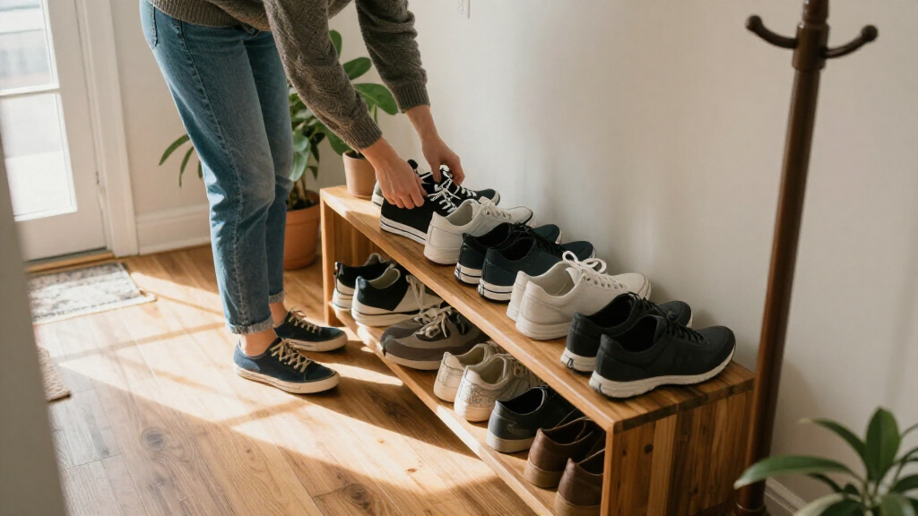 shoe racks for entryway